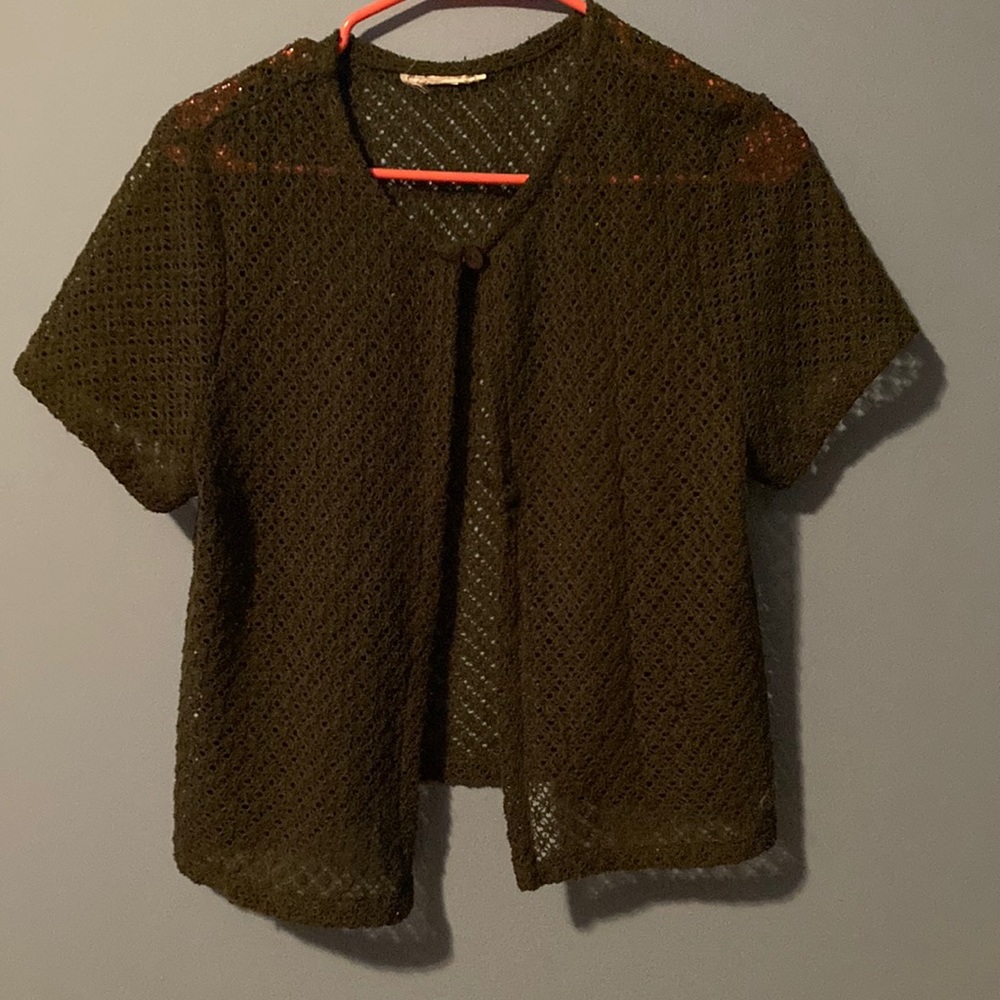Womens size small cardigan/over shirt